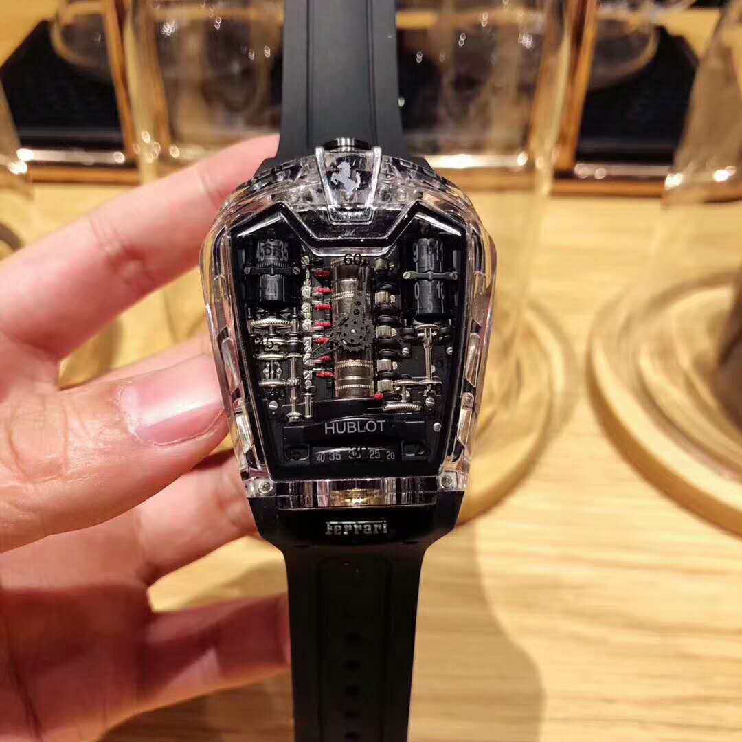 HUBLOT宇舶 法拉利 六缸發動機系列腕錶