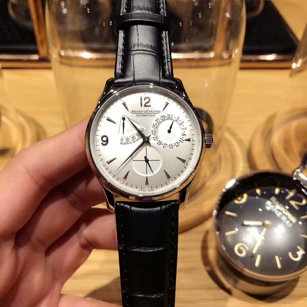 積家-Jaeger-LeCoultre 小醜動力儲存超薄大師系列腕錶