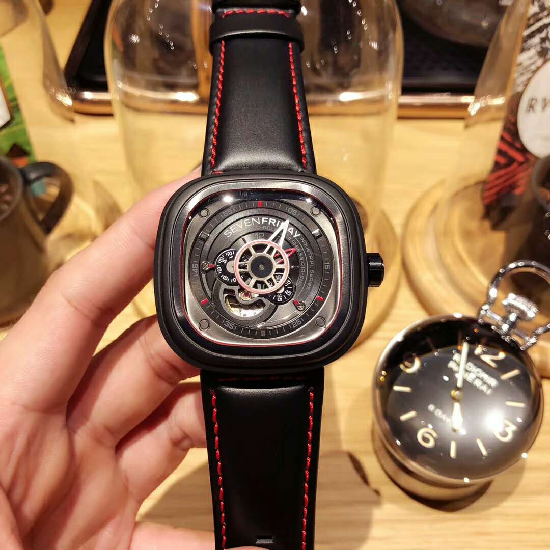 七個星期五 SEVENFRIDAY 至爆款渦輪全自動方形自動機械錶 名牌手錶