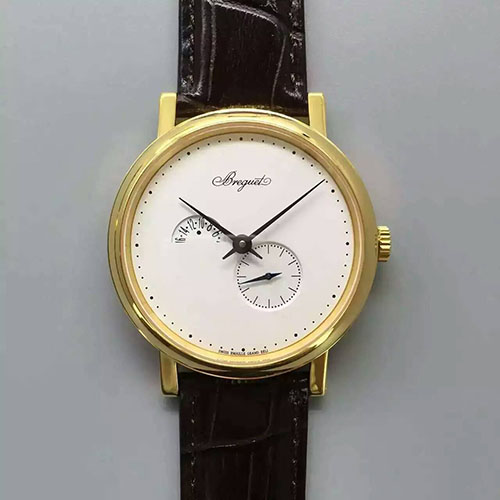 寶璣 Breguet 新款極簡主義雙時區歷 搭載8219機芯 316精鋼 直徑40mm