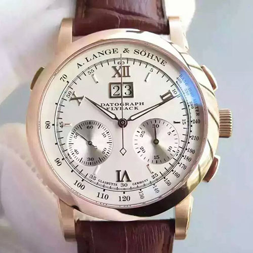 朗格 A. Lange & Sohne 萬年歷Datograph系列 搭載雙歷7750手動計時機芯 316L精鋼 BM精品