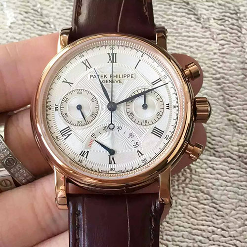 百達翡麗 Patek Philippe 多功能計時腕錶 搭載7750手動上鏈機芯 316精鋼