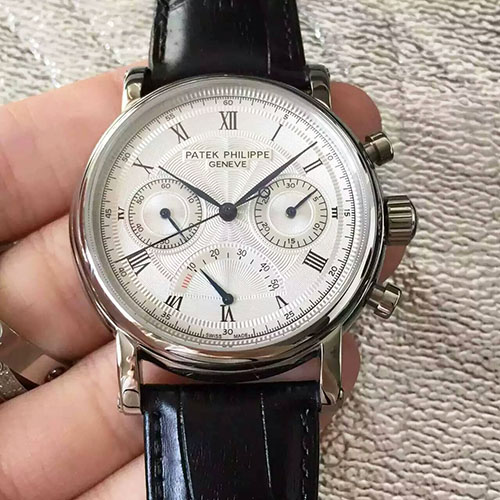 百達翡麗 Patek Philippe 多功能計時腕錶 搭載7750手動上鏈機芯 藍寶石玻璃 