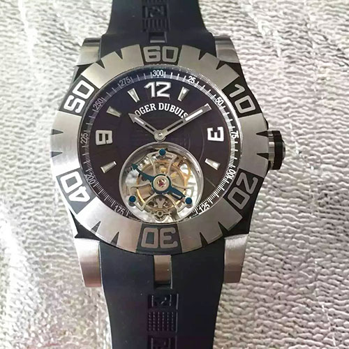 羅杰杜彼 Roger Dubuis Hommage真飛輪系列 316精鋼 BM精品 搭載手動頂級真飛輪機芯