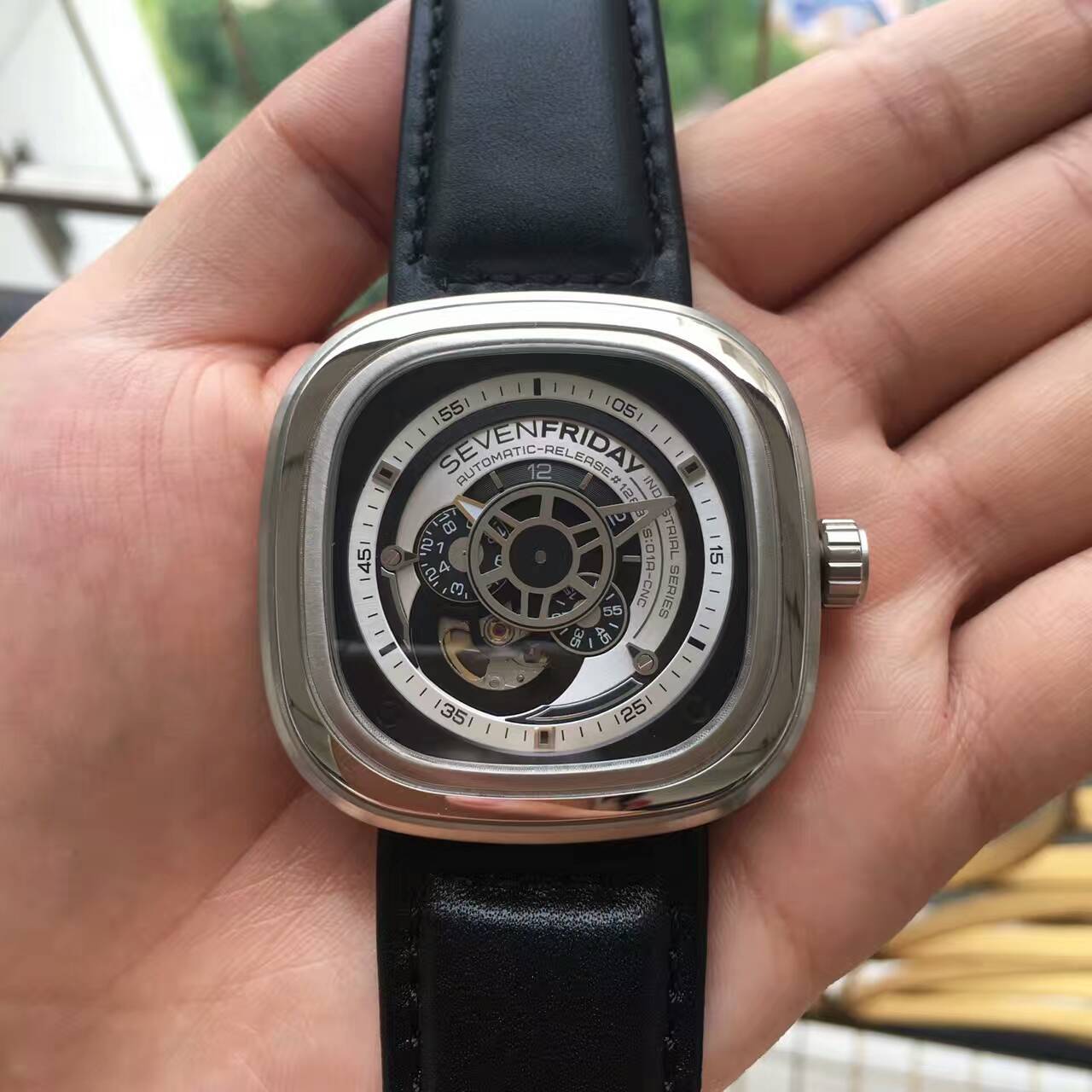 七個星期五 精品SEVENFRIDAY腕錶 藍寶石鏡面 生活防水 日本進口機芯