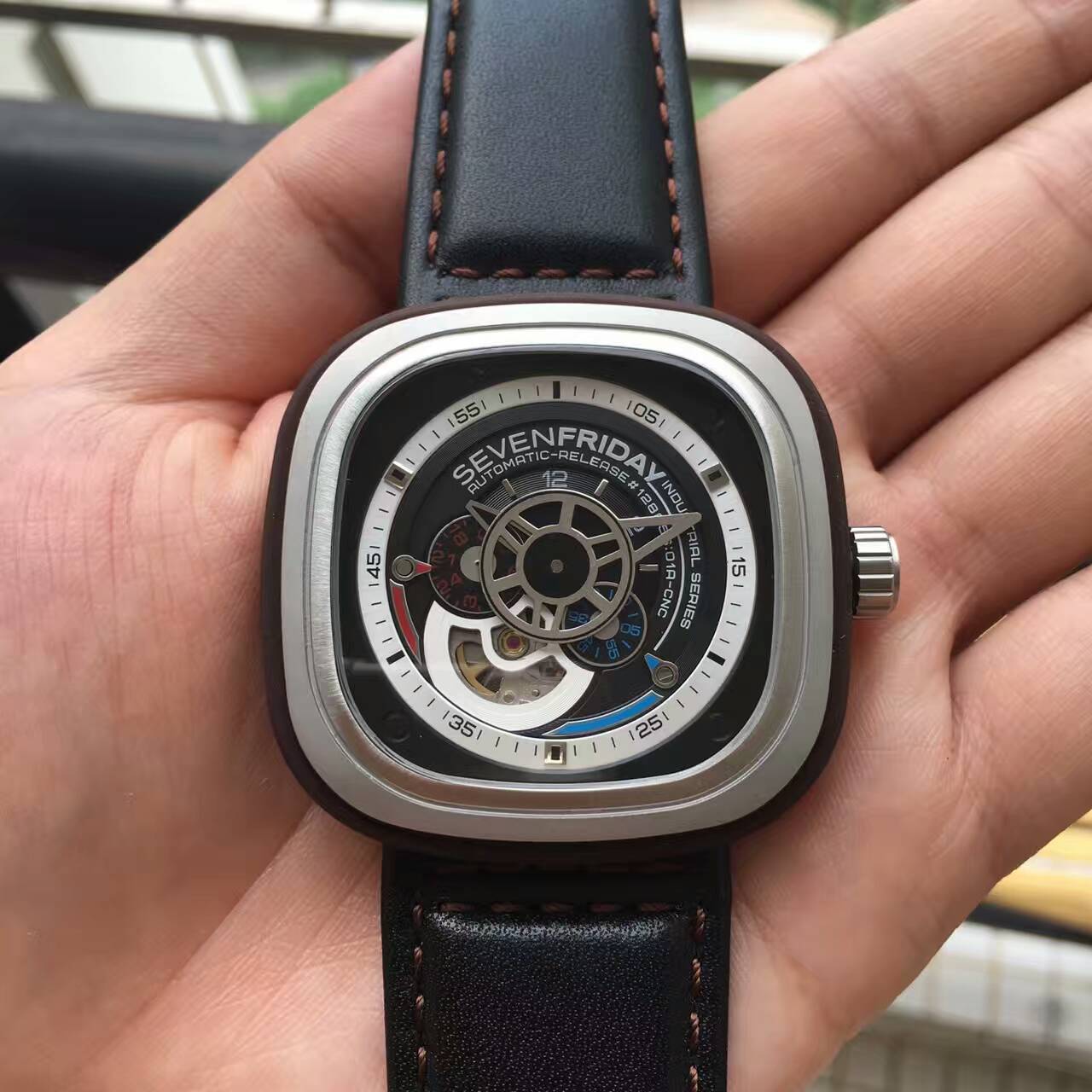 七個星期五 精品SEVENFRIDAY腕錶 藍寶石鏡面 進口西鐵城82s7機芯