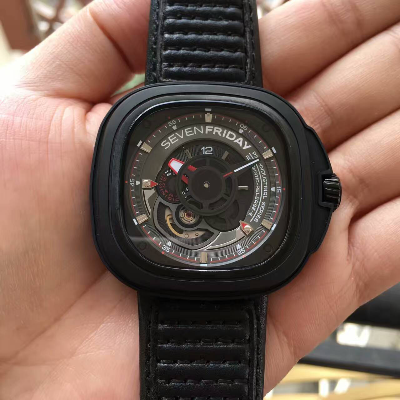 七個星期五 精品SEVENFRIDAY腕錶 直徑47 316精鋼錶殼 西鐵城82s7機芯