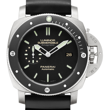 沛納海Panerai LUMINOR SUBMERSIBLE 1950 AMAGNETIC 3 DAYS AUTOMATIC TITANIO Pam00389/Pam389 沛納海P9000 自動機械機芯