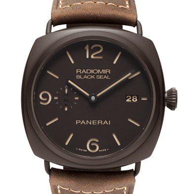 沛納海Panerai RADIOMIR COMPOSITE? BLACK SEAL 3 DAYS AUTOMATIC Pam00505/Pam505 藍寶石玻璃 DCL離子電鍍錶殼