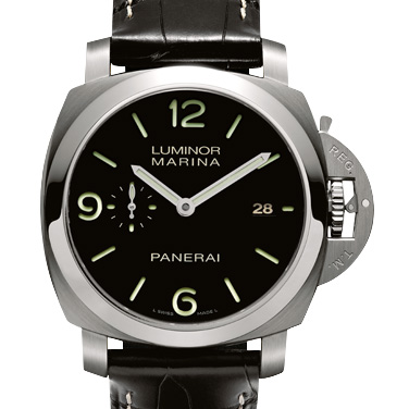 沛納海Panerai LUMINOR MARINA 1950 3 DAYS AUTOMATIC Pam00312/Pam312 v2  沛納海P9000 自動機械機芯水晶防刮無色防反光塗層 完美版