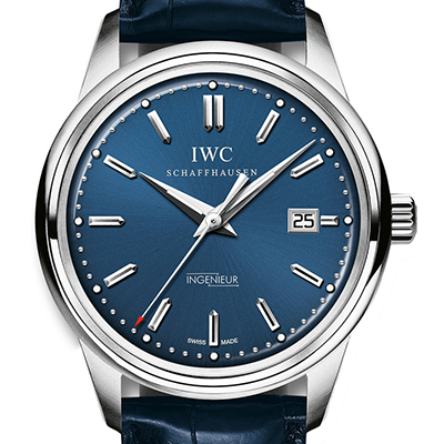 萬國IWC Ingenieur 工程師 IW323310 亞洲ETA2836-2自動機械機芯 高檔藍色錶盤  