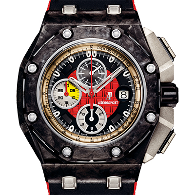 愛彼AP ROYAL OAK OFFSHORE 皇家橡樹離岸型 Grand Prix 26290IO.OO.A001VE.01 316F不鏽鋼錶殼 pvd離子鍍黑