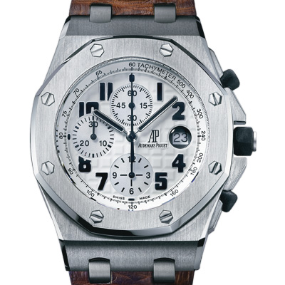 愛彼AP Royal Oak Offshore 皇家橡樹離岸型 26170ST.OO.D091CR.01 316L不鏽鋼錶殼 防劃藍寶石水晶