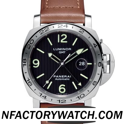 沛納海 Panerai LUMINOR GMT Pam00029/Pam029  316F不鏽鋼錶殼 升級版