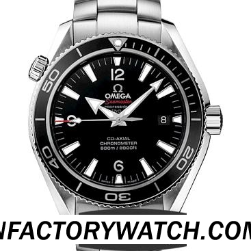 歐米茄OMEGA 海馬系列 SEAMASTER 海洋宇宙 PLANET OCEAN 222.30.42.20.01.001 316L精鋼錶帶 藍寶石鏡面、水晶陶瓷錶圈