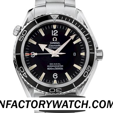 歐米茄OMEGA 海馬系列 SEAMASTER 海洋宇宙 PLANET OCEAN 2200.50.00 V5 316L不鏽鋼錶殼 防劃藍寶石水晶雙AR塗層 超強夜光 終極版