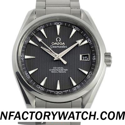 欧米茄Omega Seamaster海马系列Aqua Terra 150米 231.10.42.21.06.001 316L实心精钢錶壳 防刮蓝宝石水晶镜面增透膜