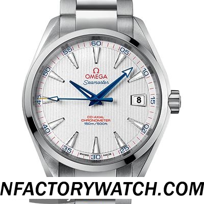 欧米茄Omega Seamaster海马系列Aqua Terra 150米 231.10.42.21.02.002 316L实心精钢錶壳 防刮蓝宝石水晶镜面增透膜 