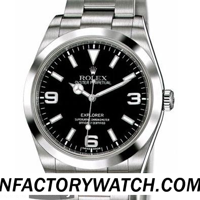 勞力士Rolex 探險家型 214270 V2 316L不鏽鋼錶殼 拱形藍寶石玻璃錶鏡 完美版