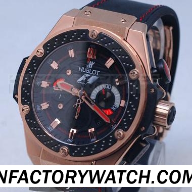 宇舶Hublot Big Bang 大爆炸 King Power F1 玫瑰金