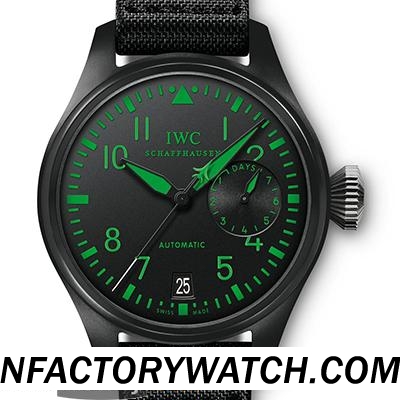 萬國IWC PILOT WATCH 大型飛行員 TOP GUN 海軍空戰部隊 IW501903 陶瓷錶殼 防刮藍寶石水晶透膜