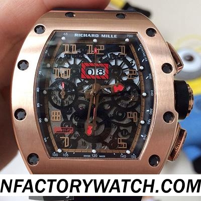 理查德·米勒Richard Mille RM 011 玫瑰金 Felipe Massa 限量版 Limited Edition