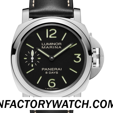 沛納海Panerai LUMINOR MARINA 8 DAYS PAM00510/PAM510 三明治結構錶盤和指針 316L不鏽鋼錶框
