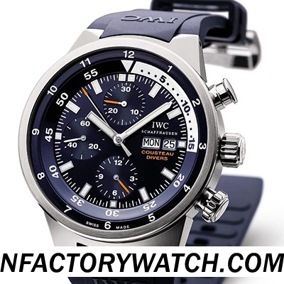 萬國IWC海洋時計AQUATIMER CHRONOGRAPH Cousteau Divers 庫斯托潛水員 IW378201